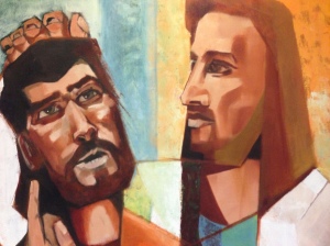 Jesus healing the Deaf Man by Richard Caemmerer